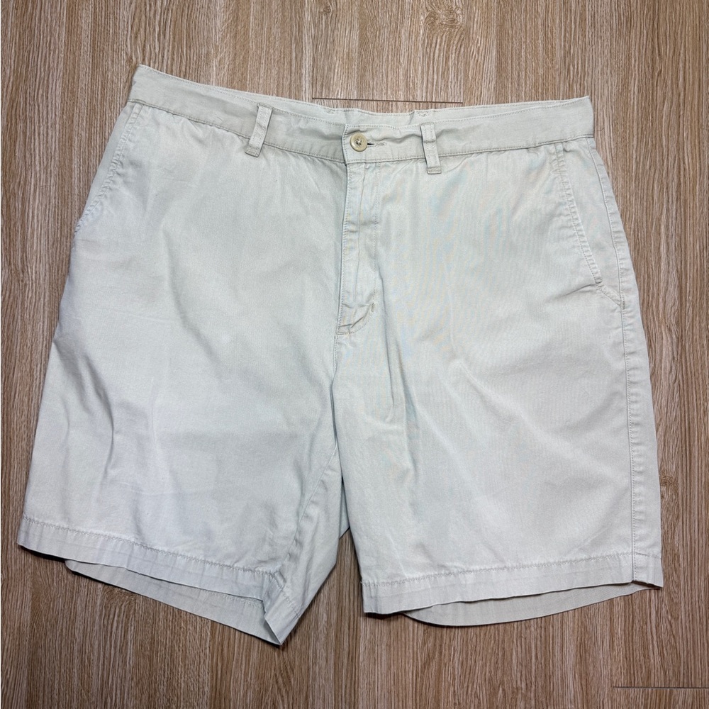 Patagonia Organic Cotton Shorts Mens 36 Khaki Chino Casual Outdoor Hiking shorts